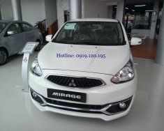 Mitsubishi Mirage AT 2017 - Mitsubishi Mirage 2017, số tự động, hỗ trợ 50 triệu đồng, trả góp 80%, lãi suất thấp giá 475 triệu tại Bắc Ninh