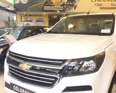 Chevrolet Colorado 2.5L 4x2 MT LT 2017 - Bán tải 5 chỗ Colorado LT 2.5 4x2 màu trắng, mua xe trả góp, lãi suất ưu đãi - LH: 0945.307.489 Huyền Chevrolet giá 624 triệu tại Sóc Trăng