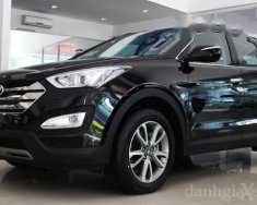 Hyundai Santa Fe 2017 - Bán ô tô Hyundai Santa Fe đời 2017, màu đen giá 1 tỷ 310 tr tại Bến Tre