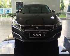 Peugeot 508 1.6 AT 2015 - Bán xe Peugeot 508 1.6 AT đời 2015, màu đen, xe nhập giá 1 tỷ 379 tr tại Cần Thơ