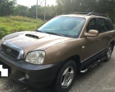 Hyundai Santa Fe Gold 2002 - Nhu cầu đổi xe khác nên gia đình cần bán Santafe 2002 màu đồng, chính chủ, giá 230 tr giá 230 triệu tại BR-Vũng Tàu