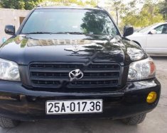 Toyota Highlander 3.0 2003 - Bán Toyota Highlander 3.0 sản xuất 2003, màu đen, xe nhập số tự động giá 450 triệu tại Hà Nội