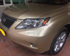 Lexus RX350 RX 2009 - Cần bán Lexus RX350 2010 màu vàng cát  giá 1 tỷ 600 tr tại Hà Nội