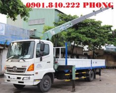 Xe tải 1000kg 2017 - Bán xe Hino 6 tấn gắn cẩu Unic Tadano giá rẻ nhất, có hỗ trợ vay 90% tại TPHCM, Đồng Nai, Bình Dương giá 1 tỷ tại Bình Dương