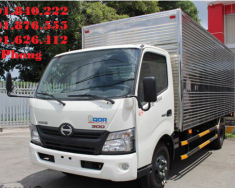 Hino 300 Series 2017 - Bán xe Hino 3T5/3.5 ZXU720L, tấn thùng mui bạt, thùng kín, thùng lửng, giá ưu đãi, hỗ trợ vay 90% giá 600 triệu tại Bình Dương