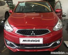 Mitsubishi Mirage 2017 - Cần bán xe Mitsubishi Mirage đời 2017, màu đỏ, nhập khẩu giá 466 triệu tại Quảng Trị