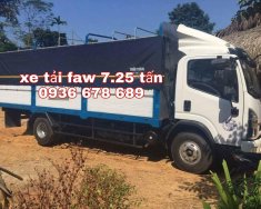 Đại lý bán xe tải Faw 7,25 tấn thùng dài 6m3, động cơ yuchai 140PS cực khỏe, giá ưu đãi giá 459 triệu tại Hà Nội