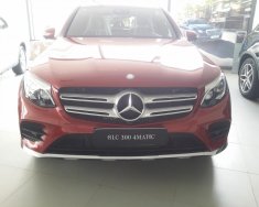 Mercedes-Benz Smart GLC 300 4MATIC 2018 - Bán xe Mercedes GLC 300 màu đỏ giá tốt. Giao xe ngay giá 2 tỷ 209 tr tại Hà Nội