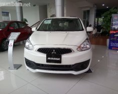 Mitsubishi Mirage 2017 - Bán ô tô Mitsubishi Mirage đời 2017, màu trắng, xe nhập, 371 triệu giá 371 triệu tại Bắc Ninh