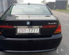 BMW 7 Series  745i  2004 - Cần bán BMW 7 Series 745i đời 2004, màu đen, nhập khẩu nguyên chiếc chính chủ, giá tốt giá 386 triệu tại Hà Nội