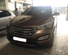 Hyundai Santa Fe  4WD 2015 - Bán ô tô Hyundai Santa Fe Full 4WD năm 2015, màu nâu, giá thương lượng giá 928 triệu tại Tp.HCM