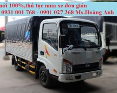 Veam VT150 2016 - Xe tải Veam VT150 1.5 tấn, thùng mui bạt giá 355 triệu tại Kiên Giang