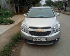 Chevrolet Orlando 2013 - Cần bán Chevrolet Orlando sản xuất năm 2013, màu bạc chính chủ, 420tr giá 420 triệu tại Thanh Hóa