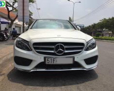 Mercedes-Benz C class AMG 2015 - Cần bán xe Mercedes AMG sản xuất 2015, màu trắng số tự động giá 1 tỷ 465 tr tại Bến Tre