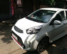 Thaco Kia Si AT 2015 - Cần bán xe Kia Si AT sản xuất 2015, màu trắng, gia đình đang sử dụng giá 350 triệu tại Tp.HCM