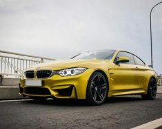 BMW M4 2016 - Cần bán lại xe BMW M4 sản xuất 2016, màu vàng, xe nhập giá 3 tỷ 350 tr tại Tp.HCM