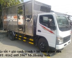 Genesis 2016 - Giá xe tải Fuso Canter 4tấn5 thùng kín, mua xe tải Nhật Bản Fuso 4500kg + hỗ trợ vay cao giá 705 triệu tại Kiên Giang