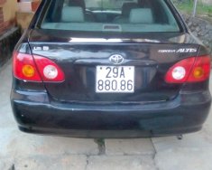 Toyota Corolla altis 2002 - Bán xe Toyota Corolla Altis đời 2002, màu đen giá 180 triệu tại Tuyên Quang
