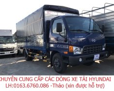 Hyundai HD 700 2018 - Bán xe tải Hyundai HD700 Đồng Vàng mui bạt, giá cạnh tranh giá 672 triệu tại Kiên Giang