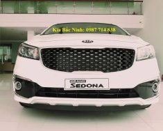 Kia Sedona 2018 - Cần bán Kia Sedona sản xuất năm 2018, màu đen, máy dầu 7 chỗ, trả góp chỉ từ 250 triệu giá 1 tỷ 69 tr tại Bắc Giang