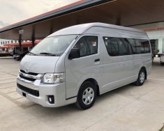 Toyota Hiace Diesel 2018 - Toyota Vũng Tàu bán Hiace Diesel 2018, 15 chỗ, màu bạc, nhập khẩu giá 999 triệu tại BR-Vũng Tàu