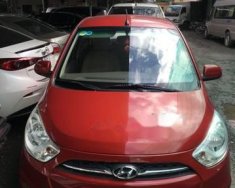 Hyundai i10    2012 - Bán Hyundai i10 sản xuất 2012, màu đỏ, xe gia đình sử dụng, ít đi còn mới giá 210 triệu tại Tp.HCM