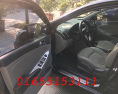 Hyundai Accent 1.4MT   2012 - Bán ô tô Hyundai Accent 1.4MT sedan đời 2012, màu đen, xe nhập giá 360 triệu tại Quảng Trị