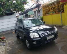 Kia Sportage MT 2008 - Mình cần bán Kia Sportage màu đen MT 2008, hai cầu máy dầu, xe rất đẹp giá 400 triệu tại Tp.HCM