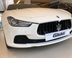 Maserati Ghibli 2018 - Bán xe Maserati Ghibli màu trắng, nhập khẩu, mới 100% từ Ý, chính hãng giá tốt nhất giá 5 tỷ 488 tr tại Tp.HCM