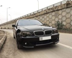 BMW 7 Series   750Li   2005 - Cần bán gấp BMW 750Li đời 2005, màu đen, nhập khẩu số tự động giá 650 triệu tại Hà Nội