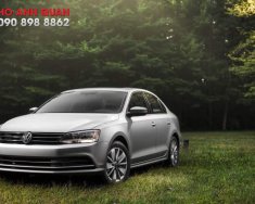 Volkswagen Jetta 2018 - Bán Volkswagen Jetta bạc - nhập khẩu chính hãng, hỗ trợ mua xe trả góp, Hotline 090.898.8862 giá 899 triệu tại Tp.HCM