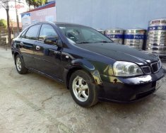 Daewoo Lacetti EX 2005 - Cần bán lại xe Daewoo Lacetti EX năm 2005, màu đen giá 120 triệu tại Hòa Bình