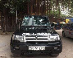 Hyundai Galloper 2002 - Bán Hyundai Galloper MT, sản xuất 2002, màu đen, nhập khẩu nguyên chiếc giá 132 triệu tại Hà Nội