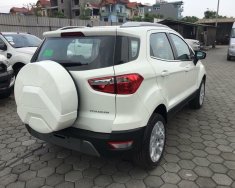 Ford EcoSport  Titanium 1.5L AT 2018 - Cần bán Ford EcoSport Titanium 1.5L AT 2018, màu trắng, xe sẵn, mới 100%, tặng gói phụ kiện hấp hẫn, vay 90% giá xe giá 648 triệu tại Nam Định