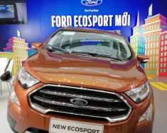 Ford EcoSport Trend 1.5L AT 2018 - Bán xe Ford EcoSport đời 2018, màu nâu, giá tốt ở Ninh Bình, chỉ từ 120tr lăn bánh ngay, sẵn xe giao ngay giá 593 triệu tại Ninh Bình