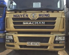 Xe tải Trên 10 tấn 4 chân 2016 - Bán thanh lý xe tải Shacman 4 chân đời 2016, màu vàng, giá 616 triệu giá 616 triệu tại Tp.HCM