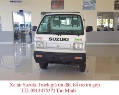 Suzuki Carry   2018 - Bán trả góp Suzuki Truck 650kg thùng lửng - màu trắng - giá ưu đãi giá 249 triệu tại Kiên Giang