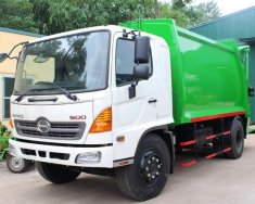 Hino 700 Series 2018 - Bán xe cuốn ép rác Hino 12 khối giá 1 tỷ 200 tr tại Hà Nội