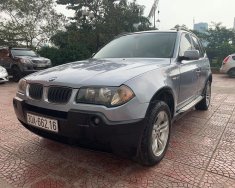 BMW X3   2005 - Cần bán xe BMW X3 đời 2007, màu bạc, nhập khẩu nguyên chiếc, không lỗi máy, gầm cực chất giá 315 triệu tại Hà Nội