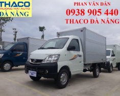 Xe tải 500kg - dưới 1 tấn 990 2018 - Bán xe tải Thaco 990kg, thùng kín đời 2018 có máy lạnh, hỗ trợ trả góp 70% tại Đà Nẵng giá 216 triệu tại Đà Nẵng