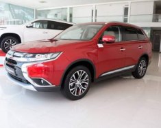 Mitsubishi Outlander 2018 - Bán ô tô Mitsubishi Outlander đời 2018, màu đỏ giá 808 triệu tại Quảng Ngãi