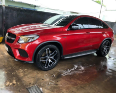 Mercedes-Benz GLE-Class    450 Coupe   2017 - Bán Mercedes-Benz GLE-Class năm 2017 màu đỏ giá 3 tỷ 777 tr tại Tp.HCM