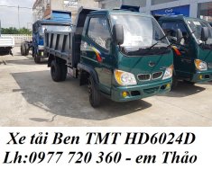 Fuso 2018 - Bán xe tải ben TMT Cửu Long 2 tấn 4 I xe ben nhập khẩu 2T4 I Đại lí nào giá tốt giá 329 triệu tại Kiên Giang