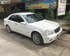 Mercedes-Benz C class C200 Kompressor 2003 - Bán ô tô Mercedes C200 Kompressor đời 2003, màu trắng xe gia đình giá 195 triệu tại Thanh Hóa