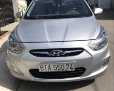 Hyundai Accent MT 2011 - Cần bán xe Hyundai Accent MT 2011, màu bạc, nhập khẩu   giá 320 triệu tại Bình Dương