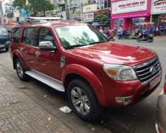 Ford Everest  MT 2010 - Bán xe Ford Everest, Sx cuối 2010, máy dầu, số sàn, màu đỏ, xe gia đình một chủ mua mới giá 485 triệu tại Tp.HCM