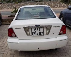 Ford Laser 1.6 Deluxe 2002 - Bán xe Ford Laser 1.6 Deluxe đời 2002, màu trắng giá 175 triệu tại An Giang