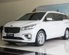 Kia Sedona 2.2 DAT 2019 - Bán ô tô Kia Sedona 2.2 DAT sản xuất 2019, màu trắng giá 1 tỷ 129 tr tại Gia Lai