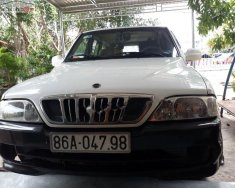 Ssangyong Musso 2.3 2003 - Bán Ssangyong Musso 2.3 năm 2003, màu trắng   giá 130 triệu tại Phú Yên