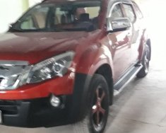 Isuzu Dmax LS 2.5 4x4 AT 2015 - Cần bán Isuzu Dmax màu đỏ, sản xuất 2015, số tự động, bản 2 cầu giá 470 triệu tại Nghệ An